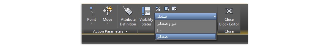 نوار ابزار Block Editor